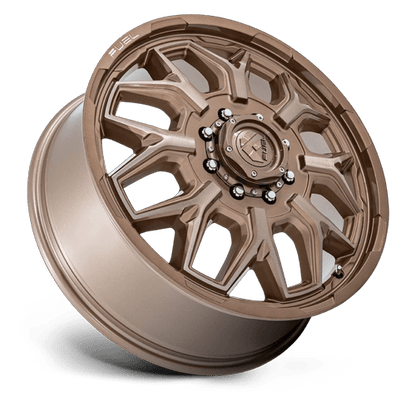 22x8.25 Fuel Off-Road D876 Flux Platinum Bronze DUALLY FRONT Wheel 8x210 (104mm)