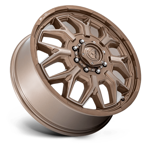22x8.25 Fuel Off-Road D876 Flux Platinum Bronze DUALLY FRONT Wheel 8x170 (104mm)