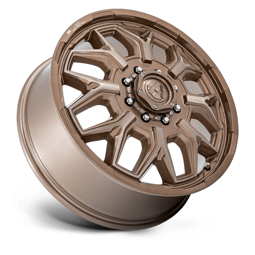 22x8.25 Fuel Off-Road D876 Flux Platinum Bronze DUALLY FRONT Wheel 8x6.5 (104mm)