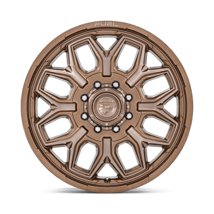 22x8.25 Fuel Off-Road D876 Flux Platinum Bronze DUALLY FRONT Wheel 8x200 (104mm)