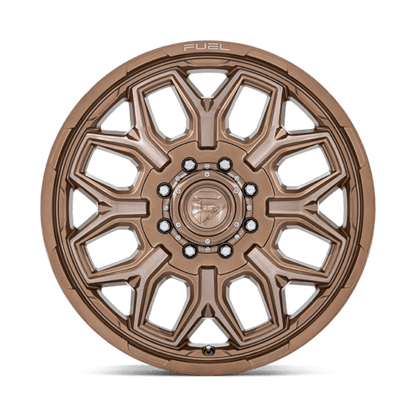 22x8.25 Fuel Off-Road D876 Flux Platinum Bronze DUALLY FRONT Wheel 8x170 (104mm)
