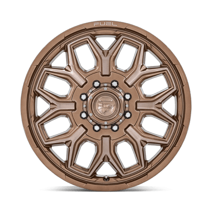 22x8.25 Fuel Off-Road D876 Flux Platinum Bronze DUALLY FRONT Wheel 8x6.5 (104mm)