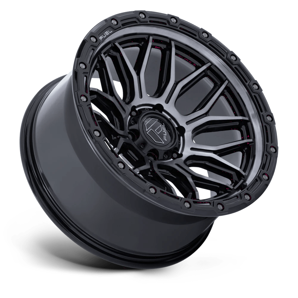20x9 Fuel FC881 Surge Gloss Black Machined W/ Gray Tint Wheel 8x180 (20mm)