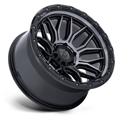 20x10 Fuel FC881 Surge Gloss Black Machined W/ Gray Tint Wheel 8x6.5 (-18mm)