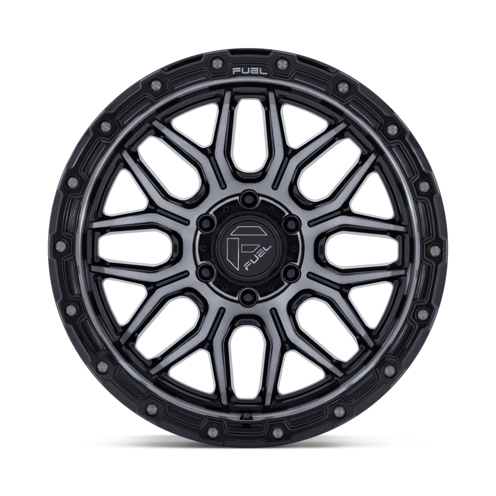 20x10 Fuel FC881 Surge Gloss Black Machined W/ Gray Tint Wheel 8x6.5 (-18mm)