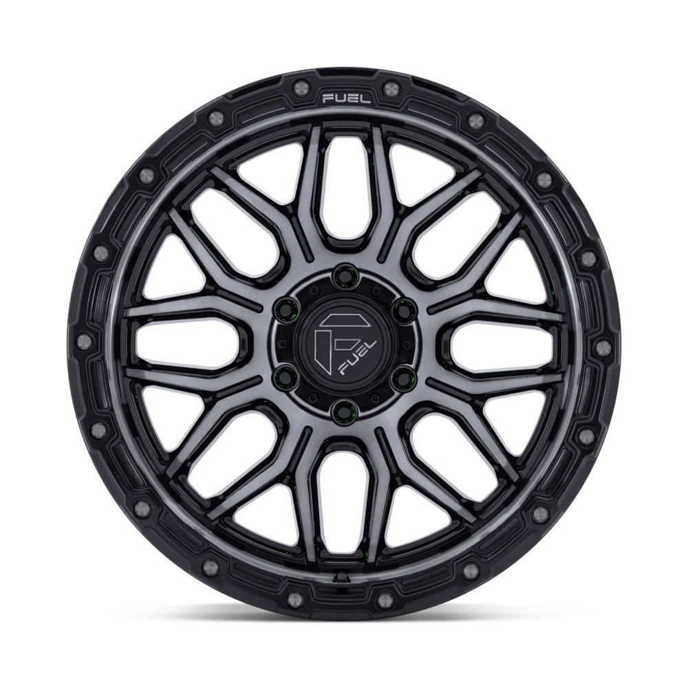 17x9 Fuel FC881 Surge Gloss Black Machined W/ Gray Tint Wheel 5x5 (-12mm)