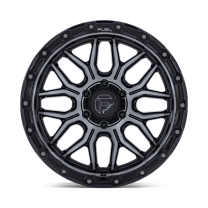 17x9 Fuel FC881 Surge Gloss Black Machined W/ Gray Tint Wheel 5x5 (-12mm)