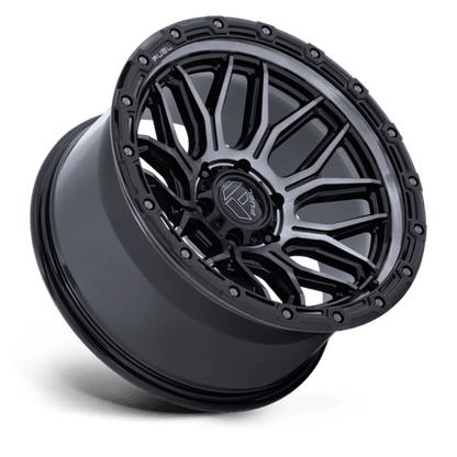 18x9 Fuel Off-Road FC881 Surge Glossy Black Machined W/ GTCC Wheel 8x180 (20mm)