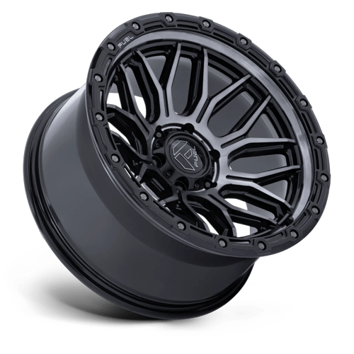 18x9 Fuel Off-Road FC881 Surge Glossy Black Machined W/ GTCC Wheel 6x5.5 (1mm)