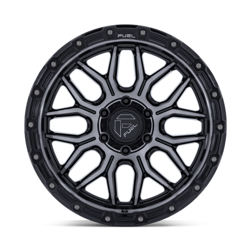18x9 Fuel Off-Road FC881 Surge Glossy Black Machined W/ GTCC Wheel 8x6.5 (1mm)