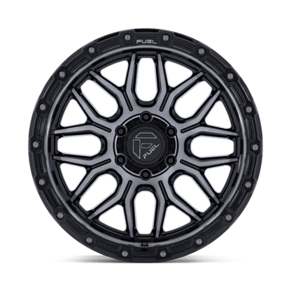 18x9 Fuel Off-Road FC881 Surge Glossy Black Machined W/ GTCC Wheel 8x6.5 (1mm)