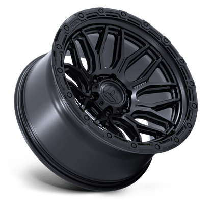 20x10 Fuel FC881 Surge Matte Black W/ Gloss Black Lip Wheel 6x5.5 (-18mm)