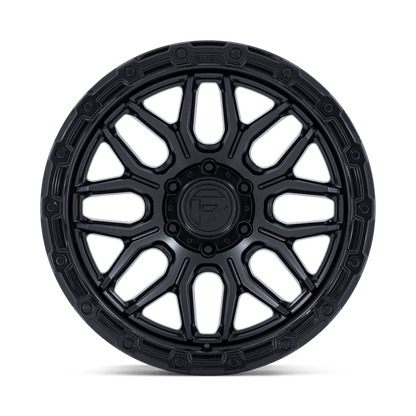 17x9 Fuel FC881 Surge Matte Black W/ Gloss Black Lip Wheel 6x5.5 (-12mm)