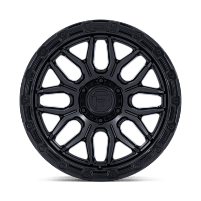 18x9 Fuel FC881 Surge Matte Black W/ Glossy Black Lip Wheel 8x6.5 (20mm)