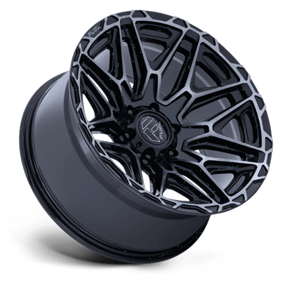 20x9 Fuel FC885 Injector Gloss Black Machined Face Dark Tint Wheel 6x5.5 (1mm)