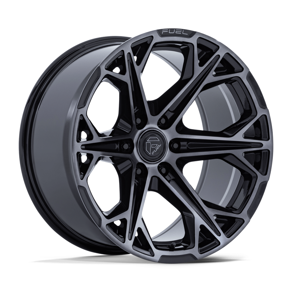 20x9 Fuel FC886 Hammerhead Gloss Black Dark Tinted Clear Wheel 6x5.5 (20mm)
