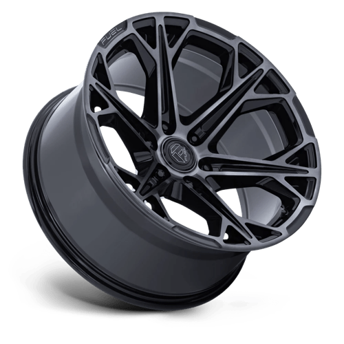 20x10 Fuel FC886 Hammerhead Gloss Black Dark Tinted Clear Wheel 6x135 (-18mm)