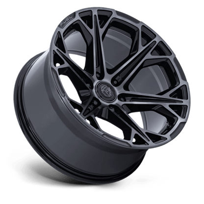 20x10 Fuel FC886 Hammerhead Gloss Black Dark Tinted Clear Wheel 6x135 (-18mm)
