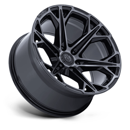 20x9 Fuel FC886 Hammerhead Gloss Black Dark Tinted Clear Wheel 6x5.5 (1mm)