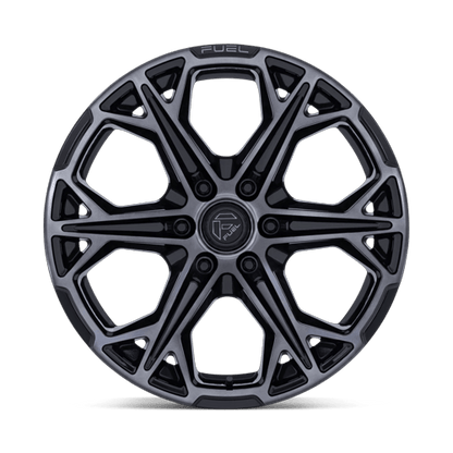 20x10 Fuel FC886 Hammerhead Gloss Black Dark Tinted Clear Wheel 6x135 (-18mm)