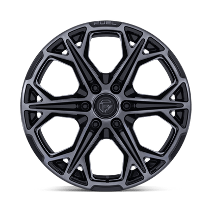 20x9 Fuel FC886 Hammerhead Gloss Black Dark Tinted Clear Wheel 6x135 (20mm)