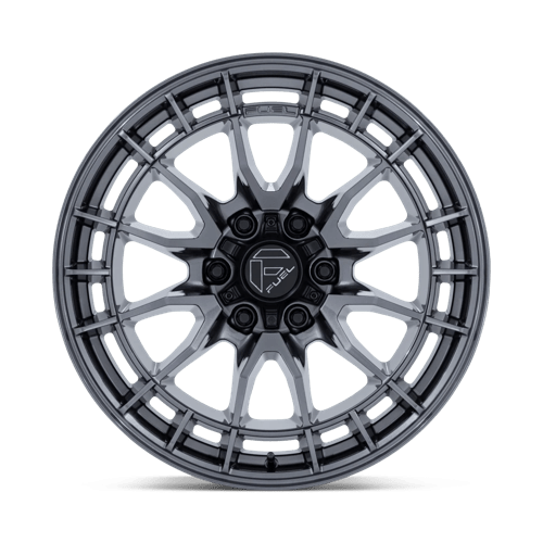17x8.5 Fuel Off-Road FC888 Revolt Gloss Gunmetal Wheel 6x5.5 (25mm)