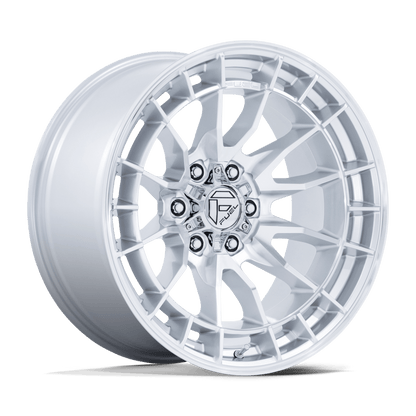 18x9 Fuel Off-Road FC888 Revolt Hyper Silver W/ Machined Face Wheel 6x135 (20mm)