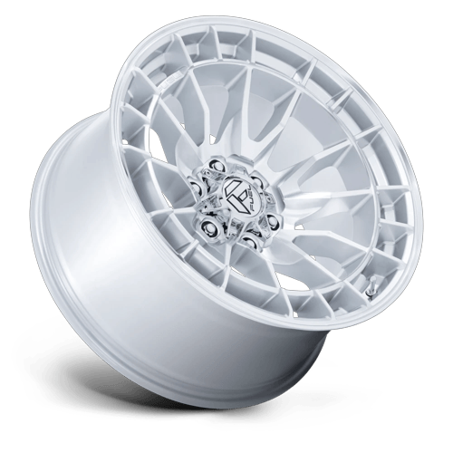 18x9 Fuel Off-Road FC888 Revolt Hyper Silver W/ Machined Face Wheel 6x135 (20mm)