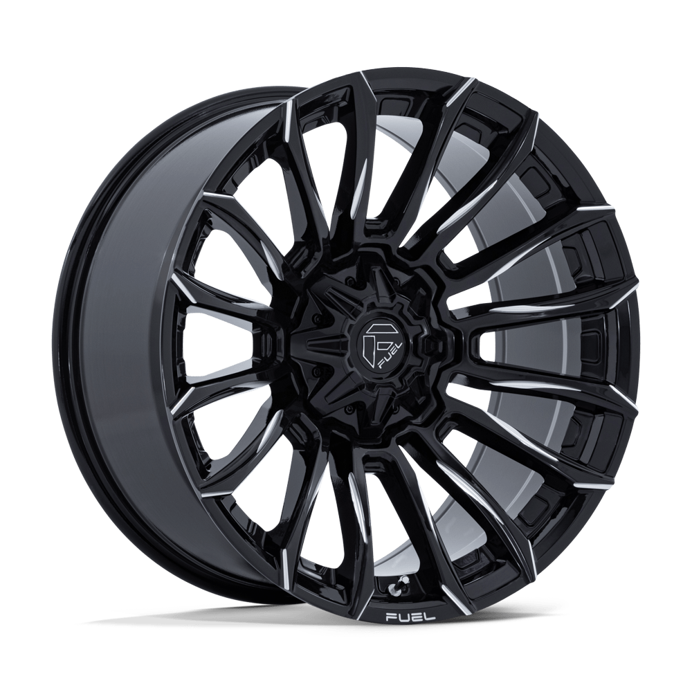 22x9 Fuel Off-Road FC889 Blade Gloss Black Milled Wheel 6x135/6x5.5 (20mm)