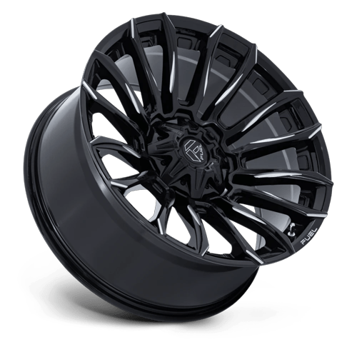 22x9 Fuel Off-Road FC889 Blade Gloss Black Milled Wheel Blank (20mm)