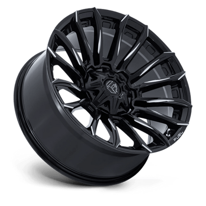 22x10 Fuel Off-Road FC889 Blade Gloss Black Milled Wheel Blank (-18mm)