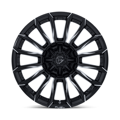 22x9 Fuel Off-Road FC889 Blade Gloss Black Milled Wheel 6x135/6x5.5 (20mm)