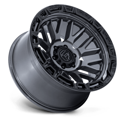 17x9 Fuel Off-Road FC890 Rail Gloss Gunmetal Gloss Black Lip Wheel 6x5.5 (1mm)
