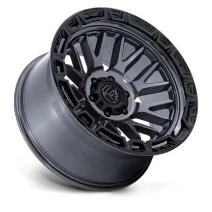 20x10 Fuel Off-Road FC890 Rail Gloss Gunmetal Gloss Black Lip Wheel 5x5 (-18mm)