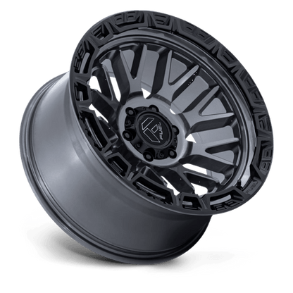 17x9 Fuel Off-Road FC890 Rail Gloss Gunmetal Gloss Black Lip Wheel 5x5 (-12mm)