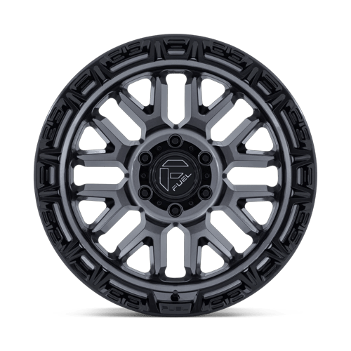 20x10 Fuel Off-Road FC890 Rail Gloss Gunmetal Gloss Black Wheel 6x5.5 (-18mm)