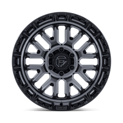 20x10 Fuel Off-Road FC890 Rail Gloss Gunmetal Gloss Black Wheel 6x5.5 (-18mm)