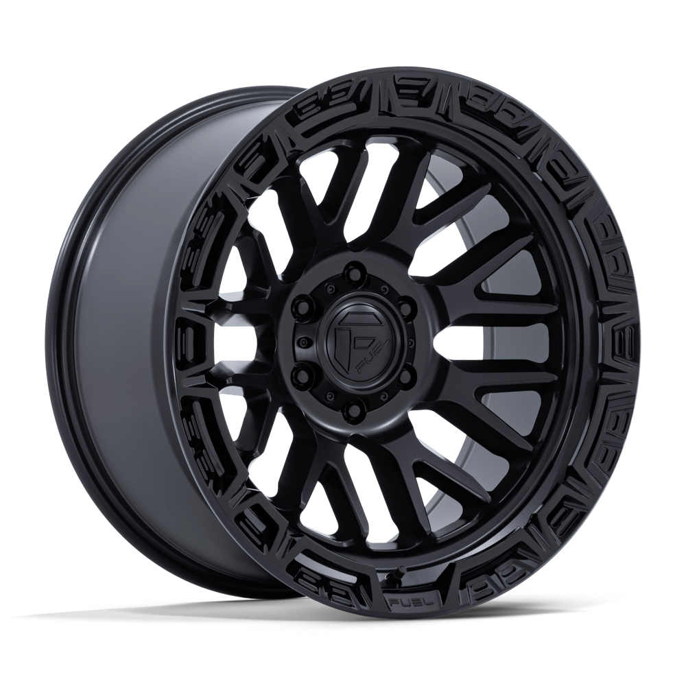 20x9 Fuel Off-Road FC890 Rail Matte Black W/ Gloss Black Lip Wheel 6x135 (1mm)