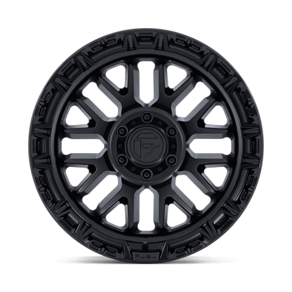 20x10 Fuel Off-Road FC890 Rail Matte Black Gloss Black Lip Wheel 6x135 (-18mm)