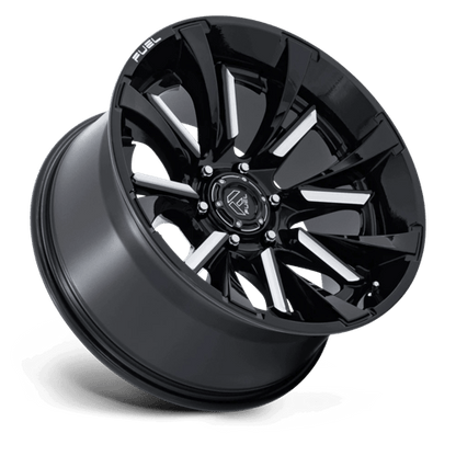 22x10 Fuel Off-Road FC895 Tantrum Glossy Black Milled Wheel 8x170 (10mm)