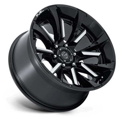 22x10 Fuel Off-Road FC895 Tantrum Glossy Black Milled Wheel 8x170 (-18mm)