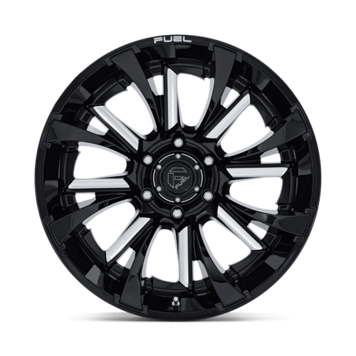 20x9 Fuel Off-Road FC895 Tantrum Glossy Black Milled Wheel 8x180 (20mm)