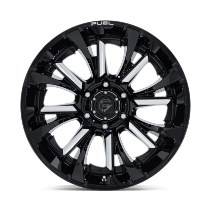 20x9 Fuel Off-Road FC895 Tantrum Glossy Black Milled Wheel 8x170 (1mm)