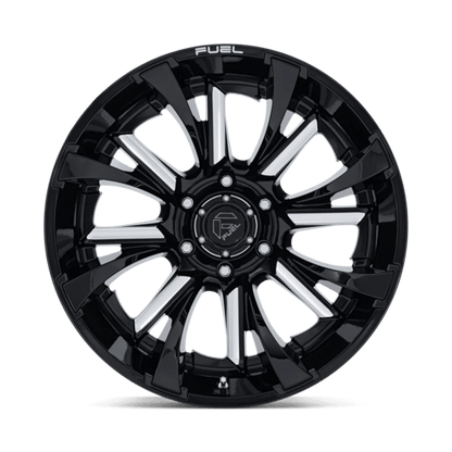 20x10 Fuel Off-Road FC895 Tantrum Glossy Black Milled Wheel 5x5 (-18mm)