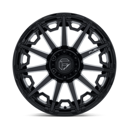 22x9 Fuel Off-Road FC900 Grip Glossy Black Wheel 6x5.5 (1mm)