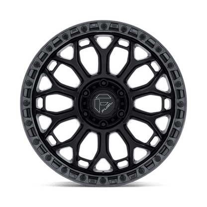 17x8.5 Fuel Off-Road FC901 Talon Glossy Black W/ Gunmetal Lip Wheel 6x5.5 (25mm)