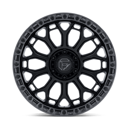 17x8.5 Fuel Off-Road FC901 Talon Glossy Black W/ Gunmetal Lip Wheel 6x5.5 (25mm)