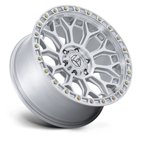 20x9 Fuel Off-Road FC901 Talon Glossy Silver W/ Machined Face Wheel 6x135 (20mm)