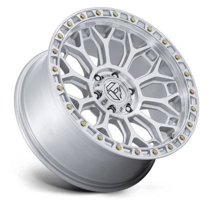 20x9 Fuel Off-Road FC901 Talon Glossy Silver W/ Machined Face Wheel 6x135 (20mm)