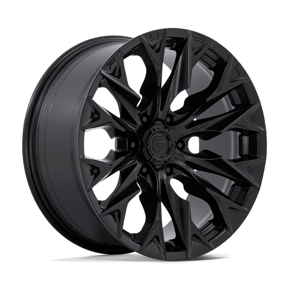 20x9 Fuel D804 Flame Blackout Wheel 6x5.5 (1mm)